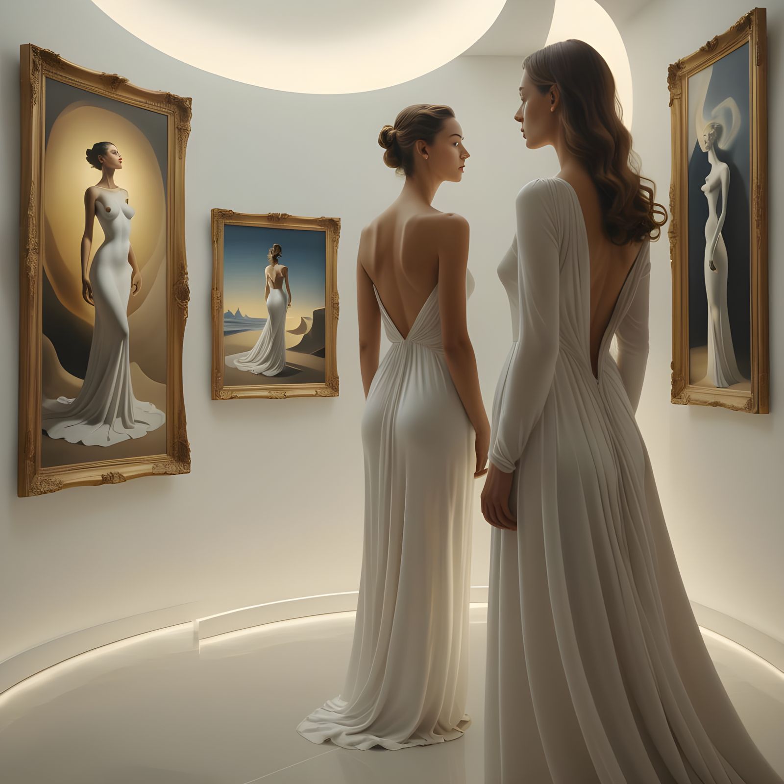 Surreal Art Gallery Inspired by Miró