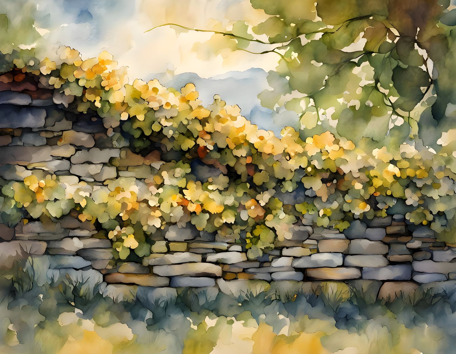 Timeless Stone Wall