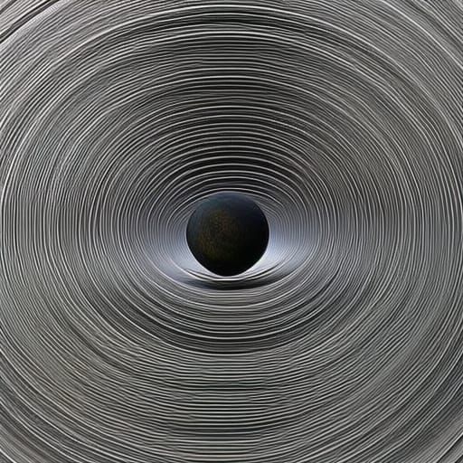 Ethereal Wireframe Lion in Crystal Spheres