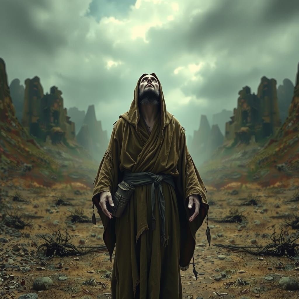 Mystic Foresees Apocalypse: Gothic Horror Vision