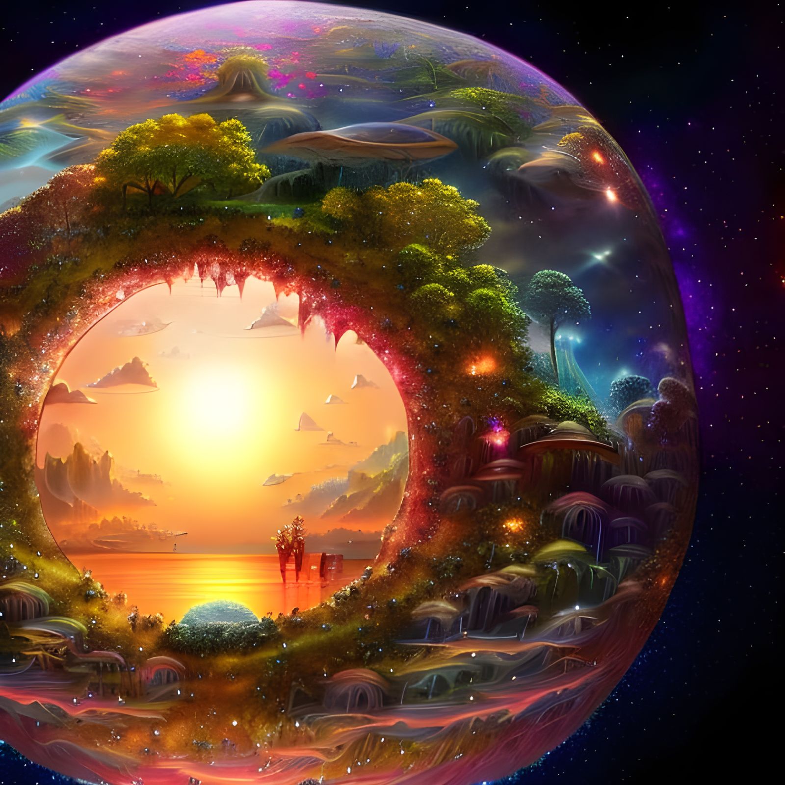 Inside another world