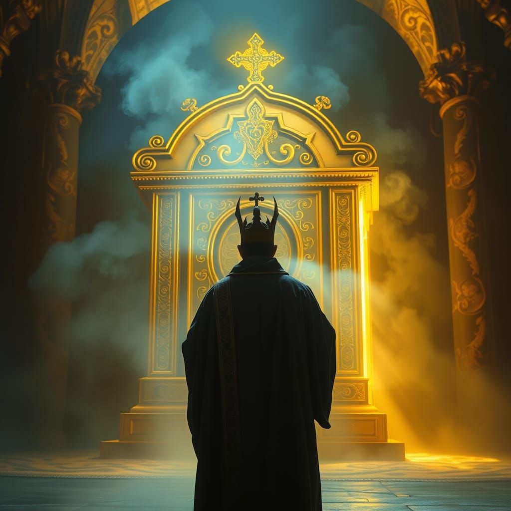 Ark of Covenant Distorts Reality with Ethereal Light