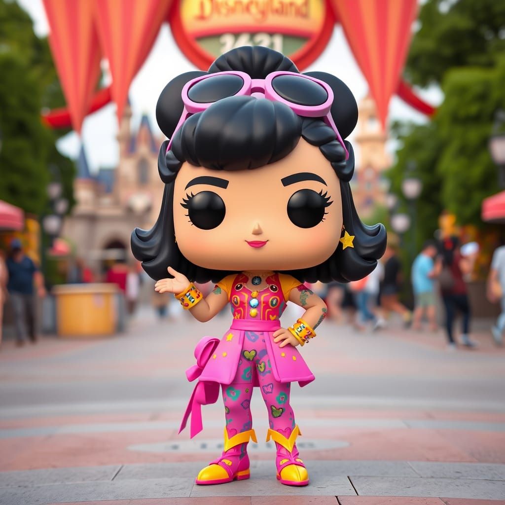 Funko Pop Figure Disney Artist Victoria Ruffo from Telenovelas at Disneyland