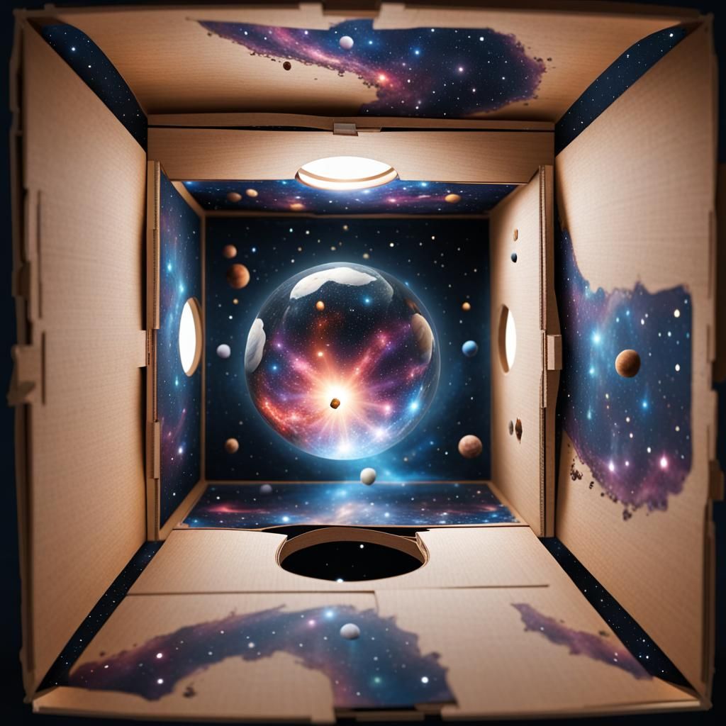 Universe in a Box: Digital Art