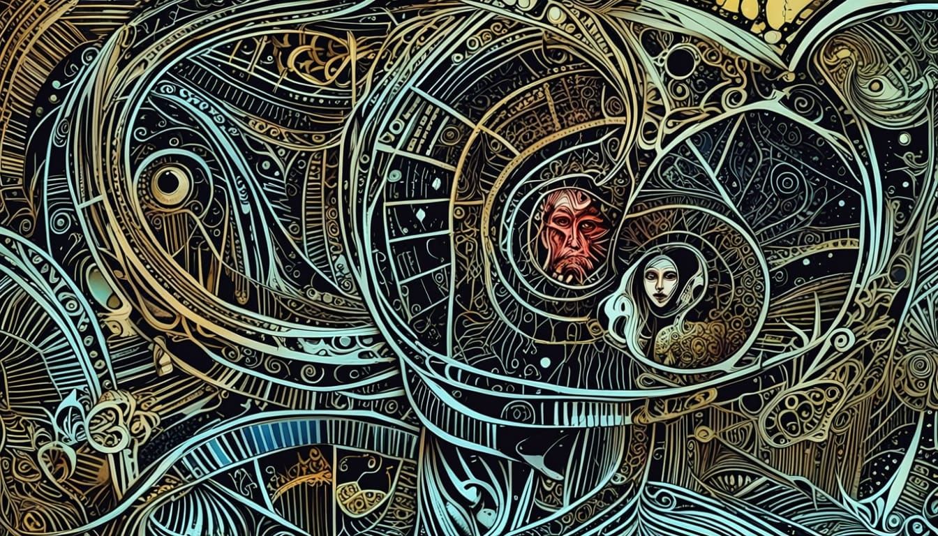 Cosmic Convergence in Intricate Ink