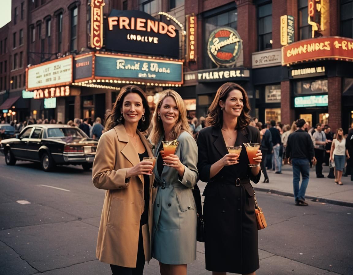 Girls Night Out at Friends Live Show