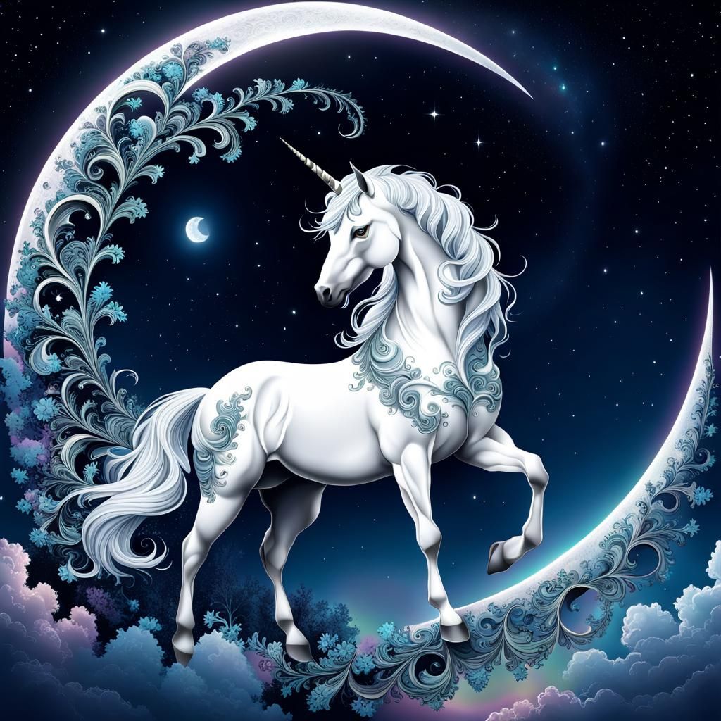 Unicorn at Night
