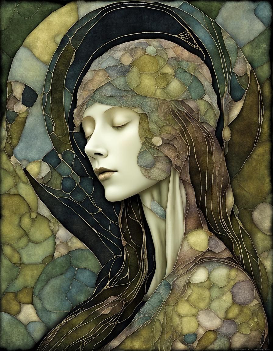 Rhythmic Digital Textile Sculpture with Shadows