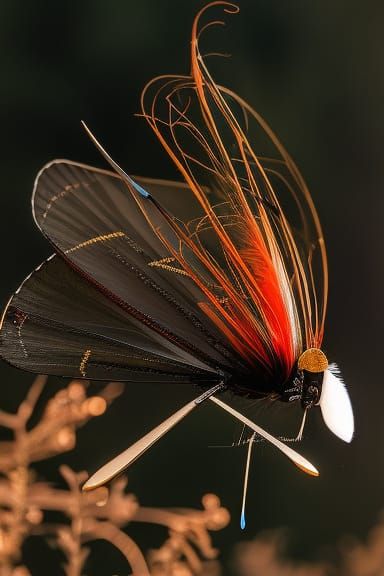 Dazzling Witch Extracts Words: Gouache Painting