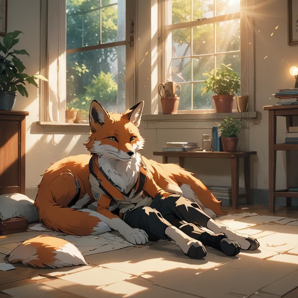 Fox Boy in Sunlight: Anime Key Visual