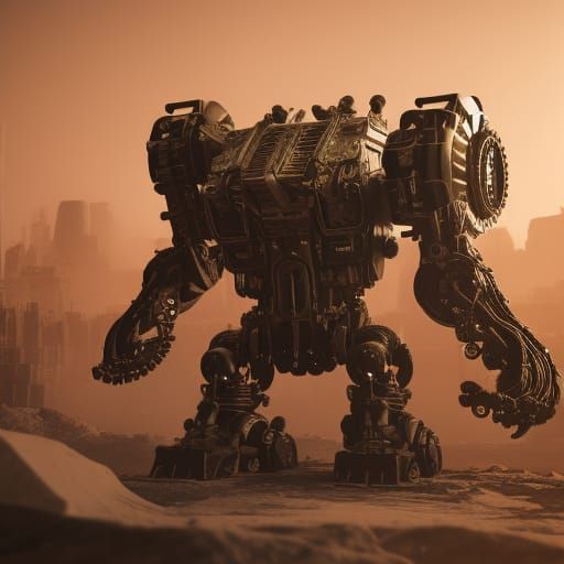 Futuristic Atomic Chainsaw of Doom in Sci-Fi Style