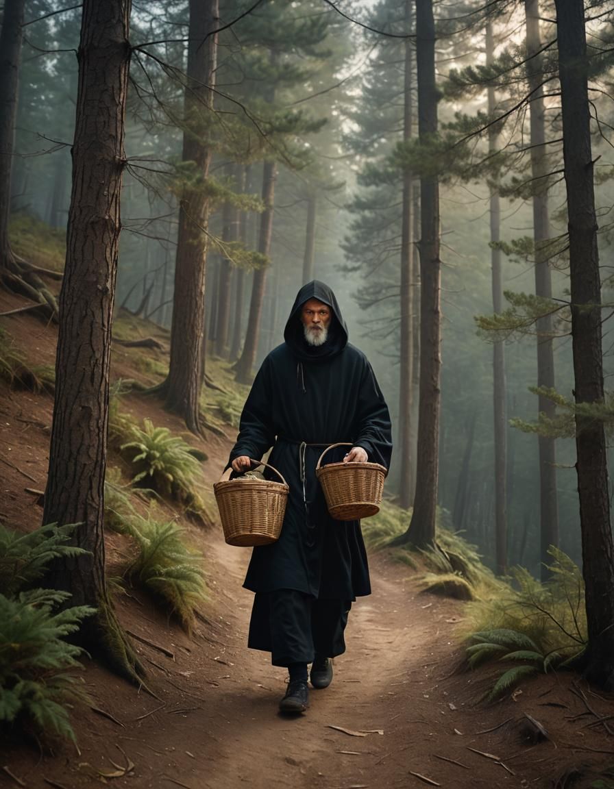 Mystical Monk Ascends to Orthodox Monastery