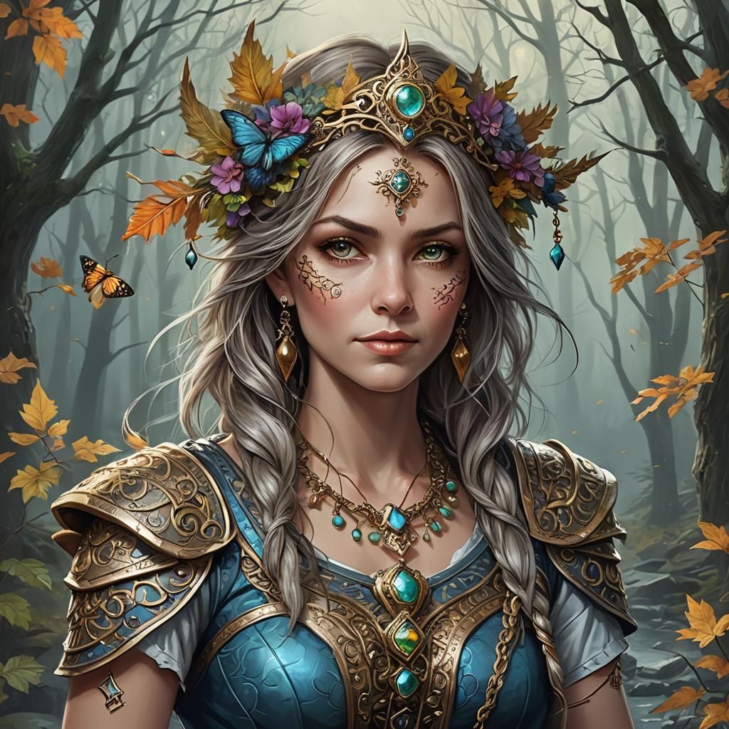 Fantastical Concept Art in Detailed Matte Painting Style