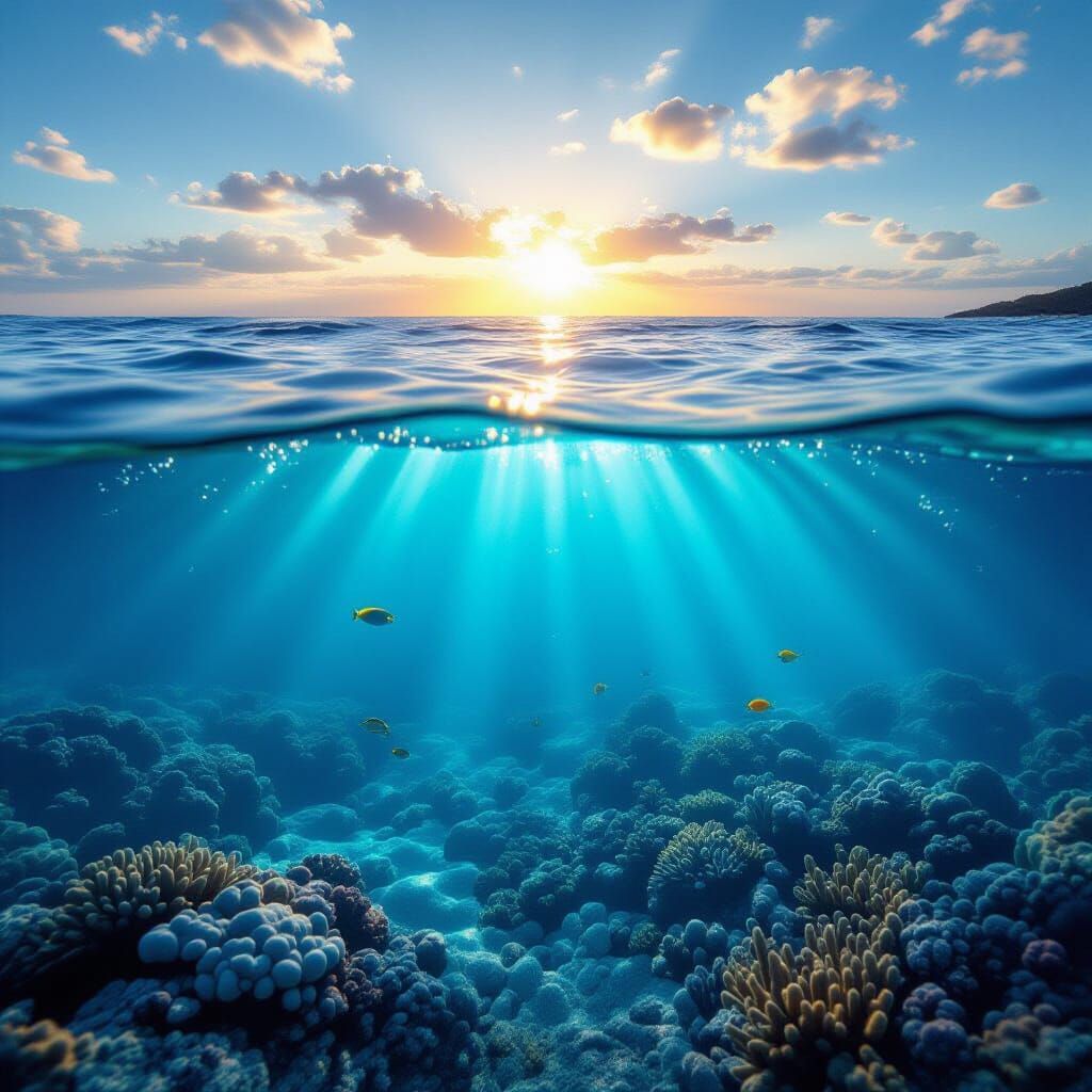 Ocean View: Above and Below the Surface