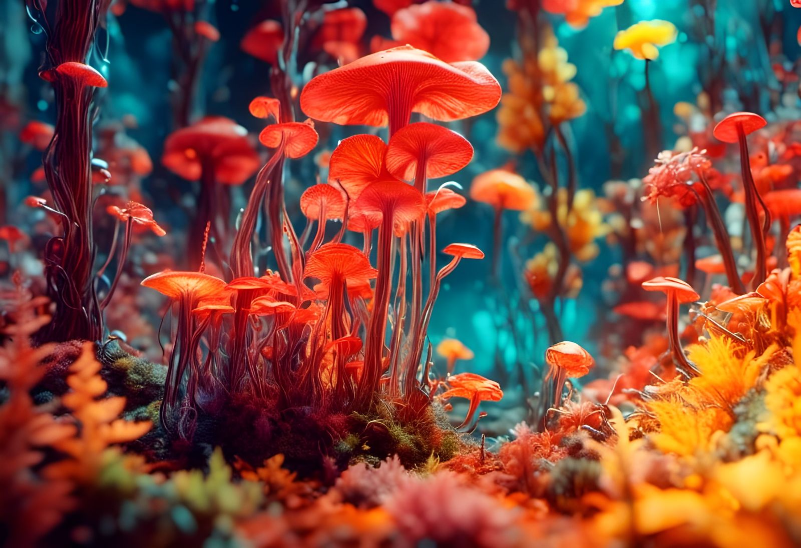 Interdimensional Botanics in Photorealistic Surrealism