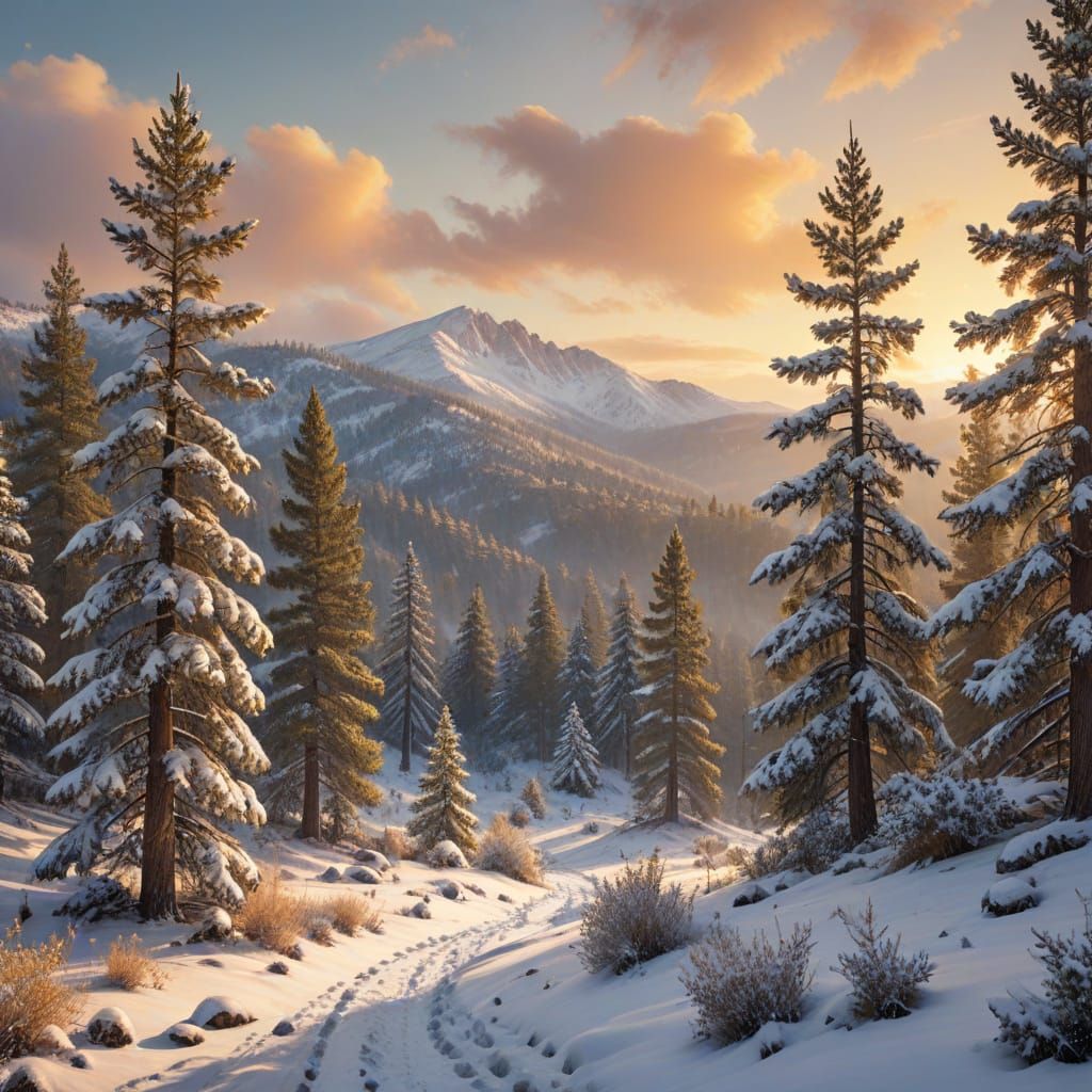 Breathtaking Winter Wonderland in Big Bear Mountain