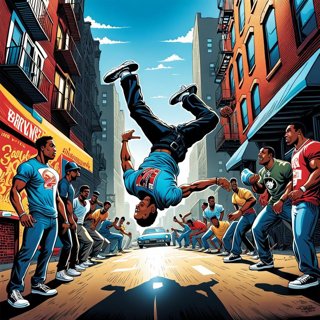 Breakdancing in the Bronx: A Cartoon Comedy