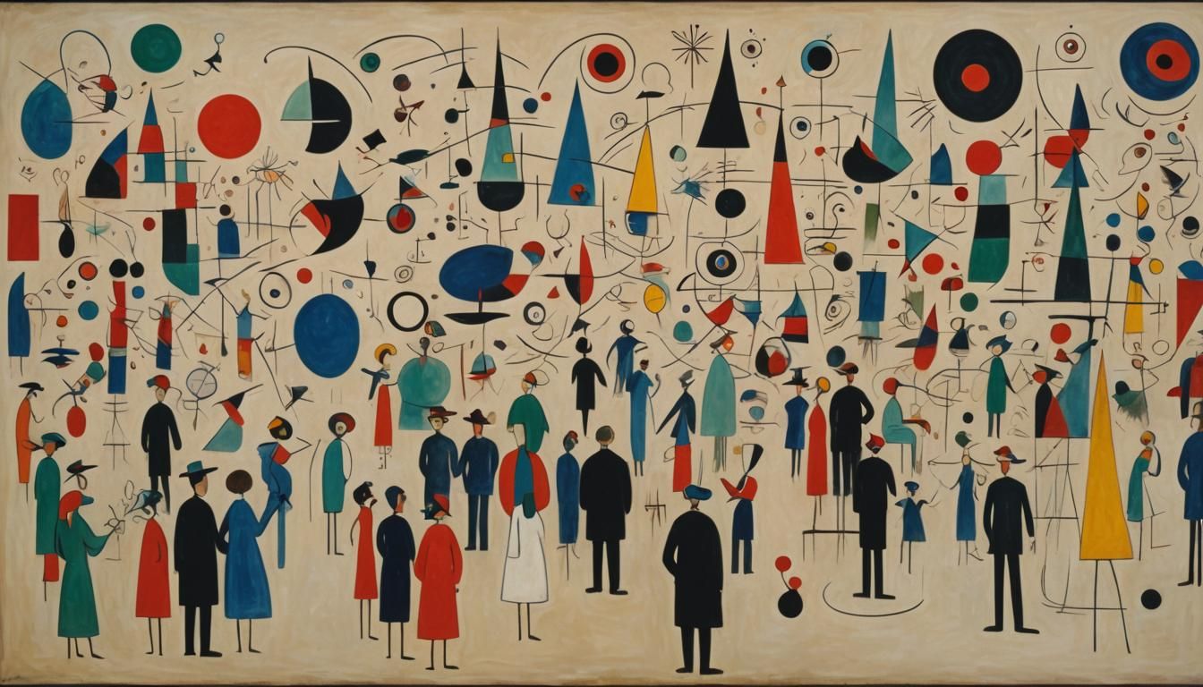 Surrealist Art Exhibition by Kandinsky and Miro