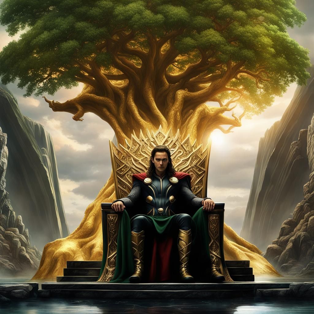 Loki and Thor on the Bifrost Bridge