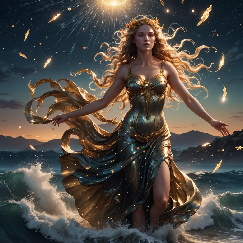 Aphrodite Rises from the Sea: Fantasy Realism