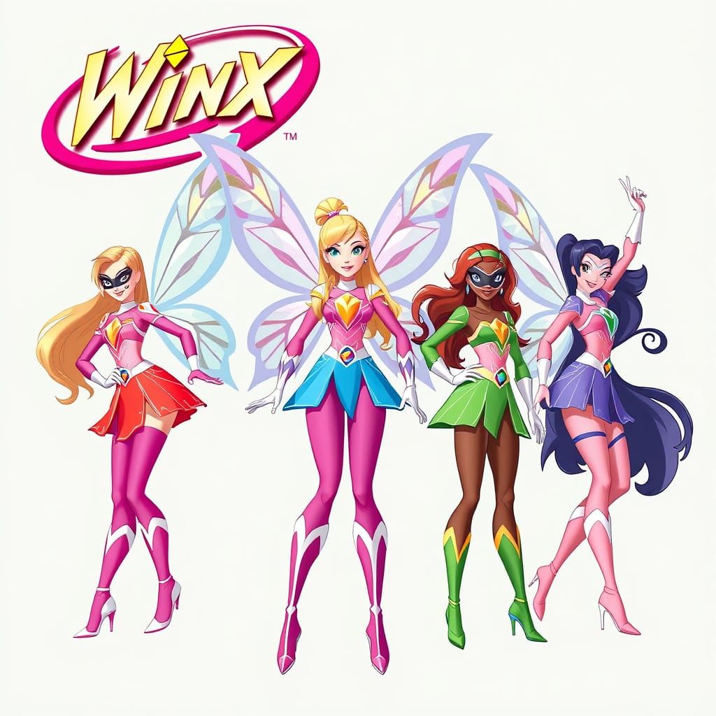 Winx Power Rangers