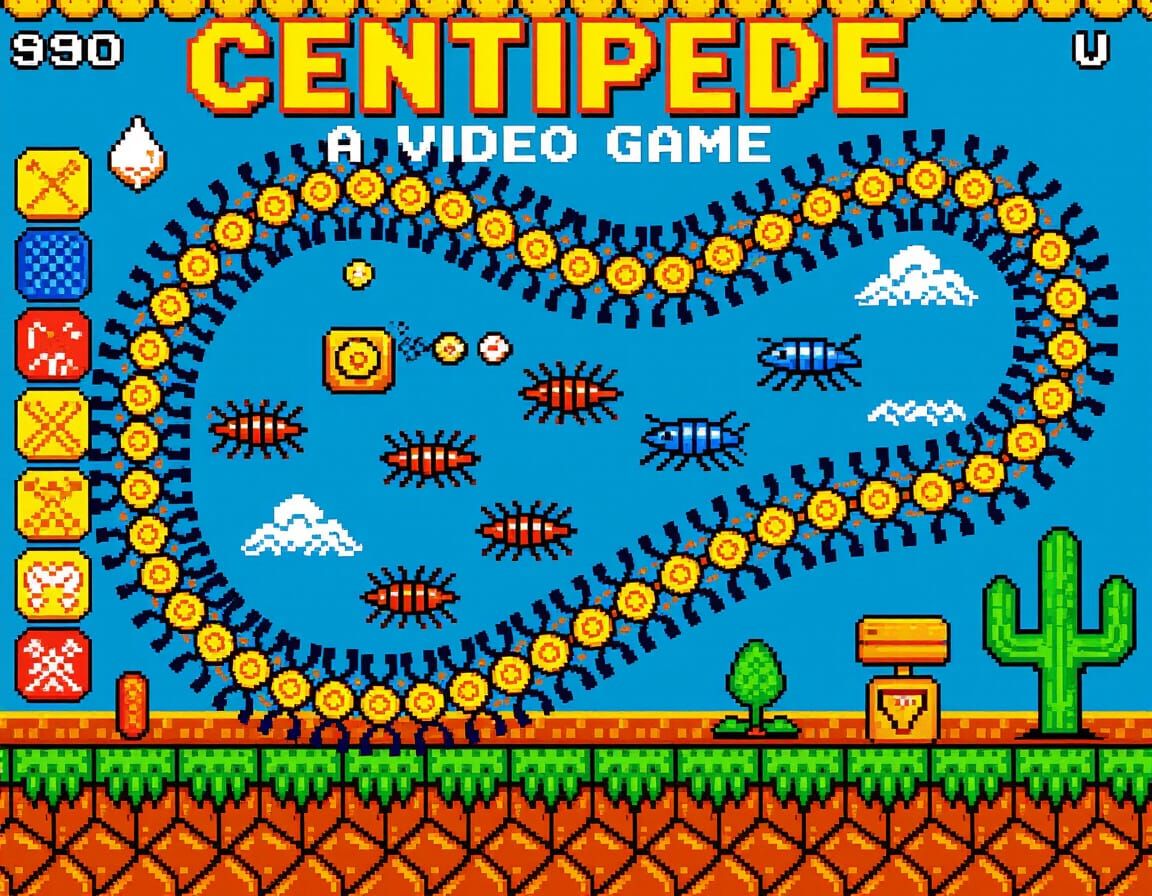 Centipede a Video Arcade Game
