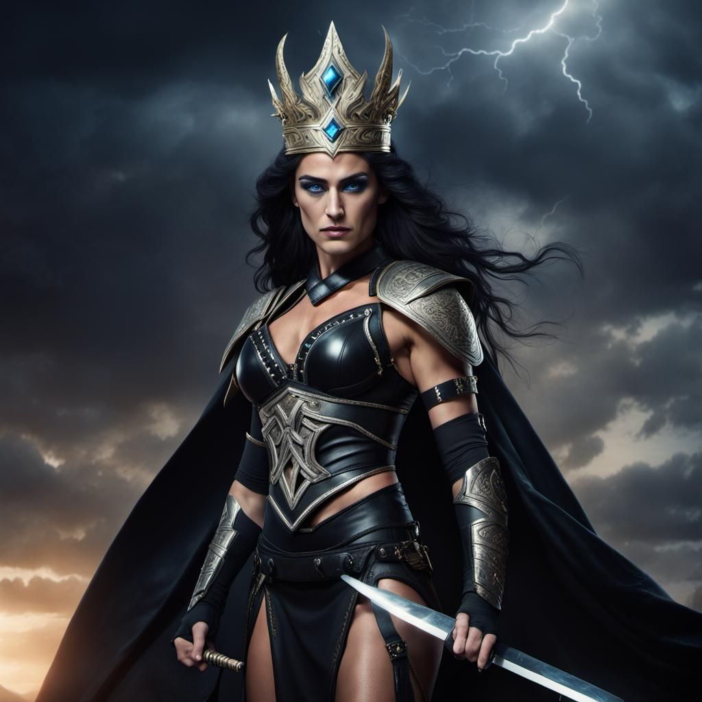 Sonya Deville as Nyx: Goddess of the Night