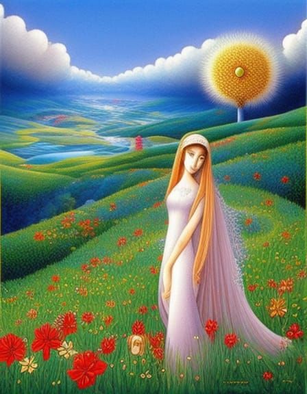 Surreal Light Beams Distinguish Black and White