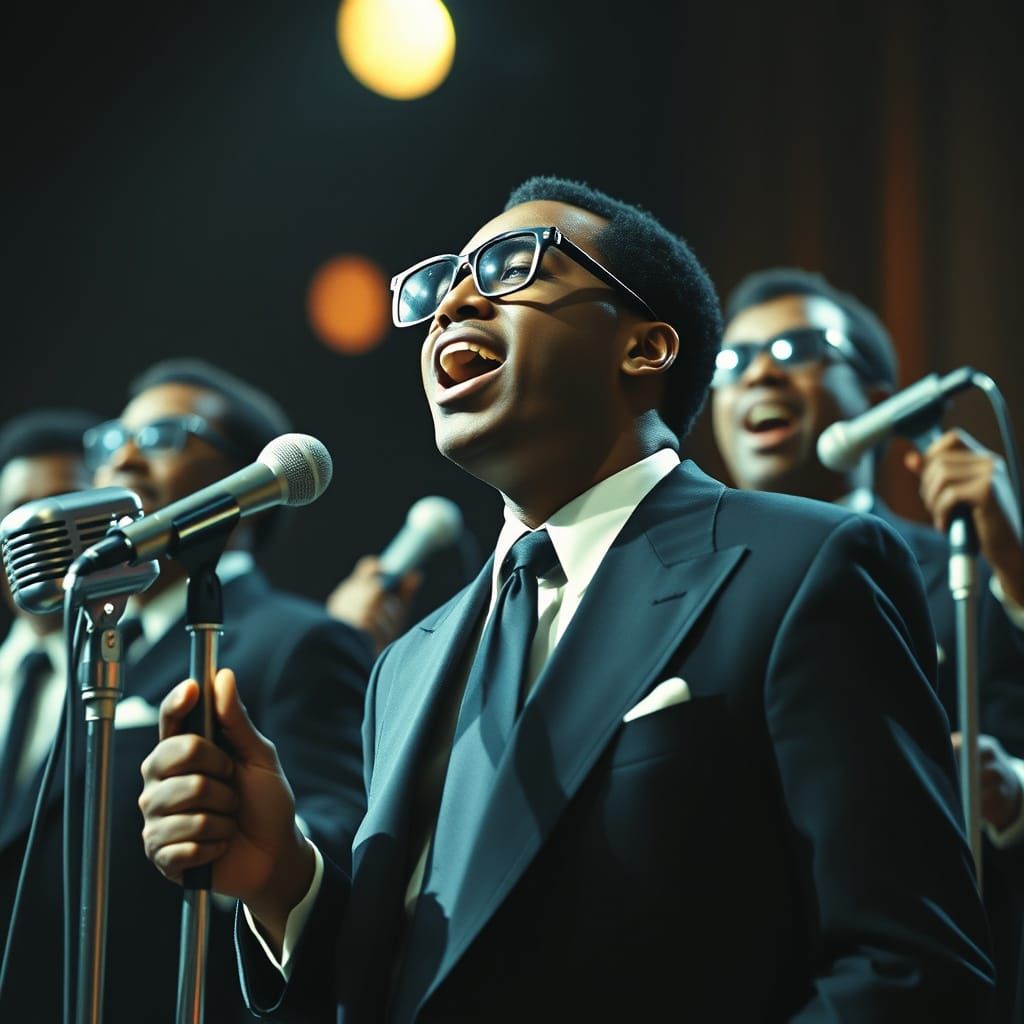 The Temptations Sing Live on Ed Sullivan Show