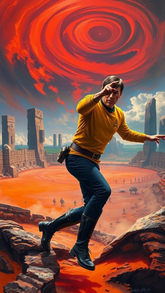 Escaping the Arena on Trantorus IV