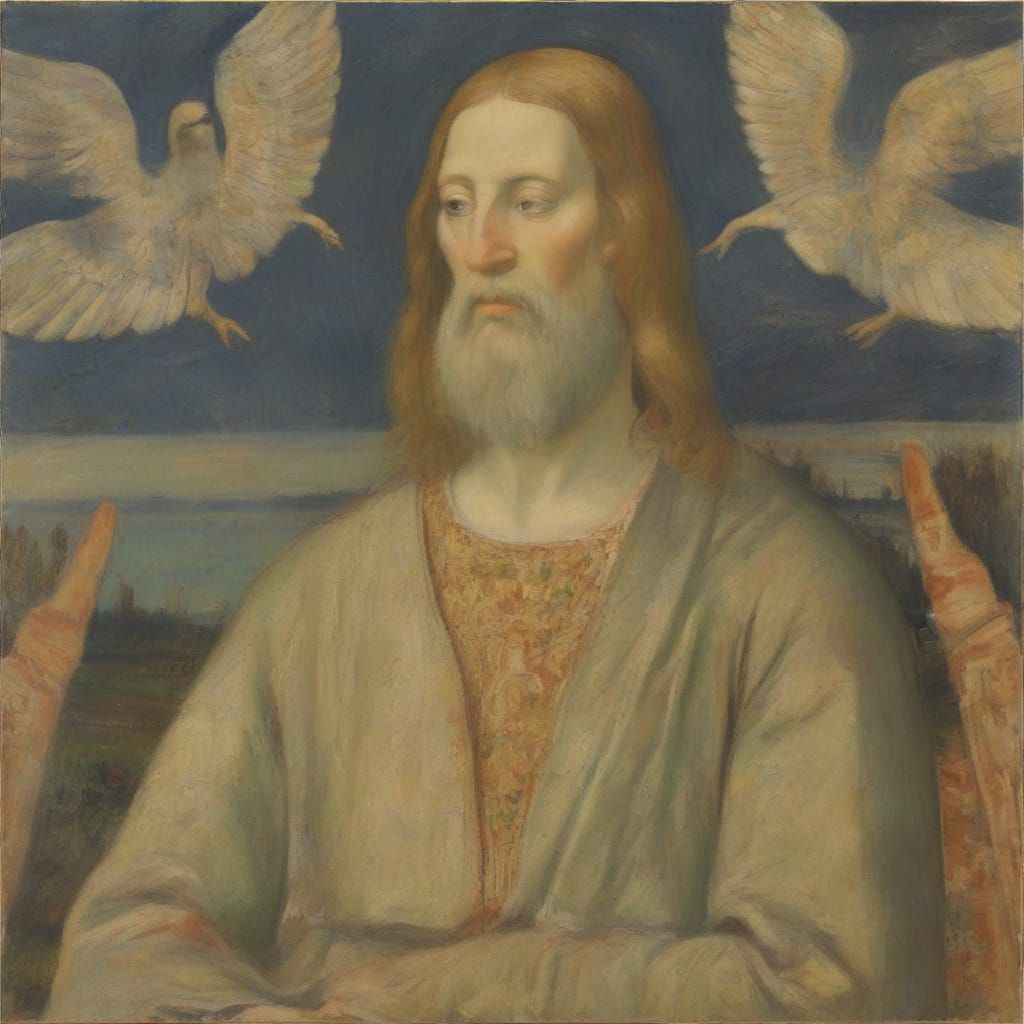 Divine Call: Heavenly Invitation as Rublev & Sisley Masterpi...