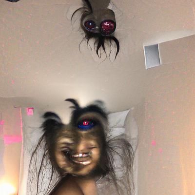 Terrifying Sleep Paralysis Demon in Shadow