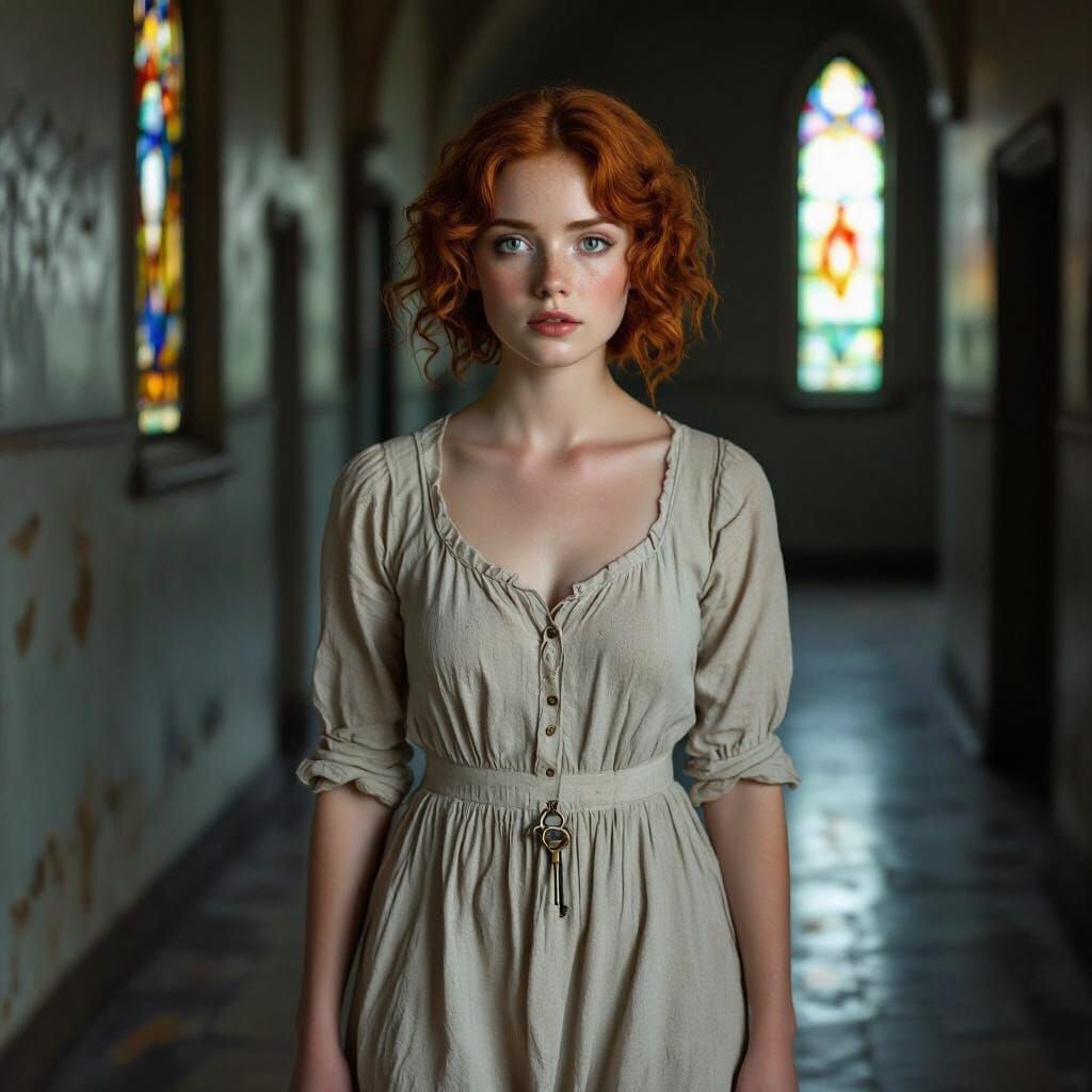 Irish Woman Escapes Asylum in Photorealistic Style