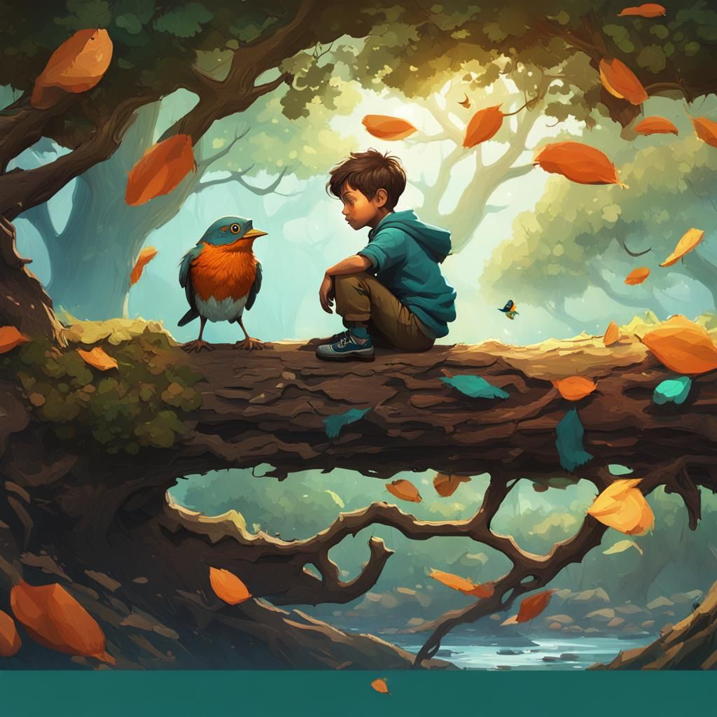Boy and Robin: Dynamic Lighting Concept Art