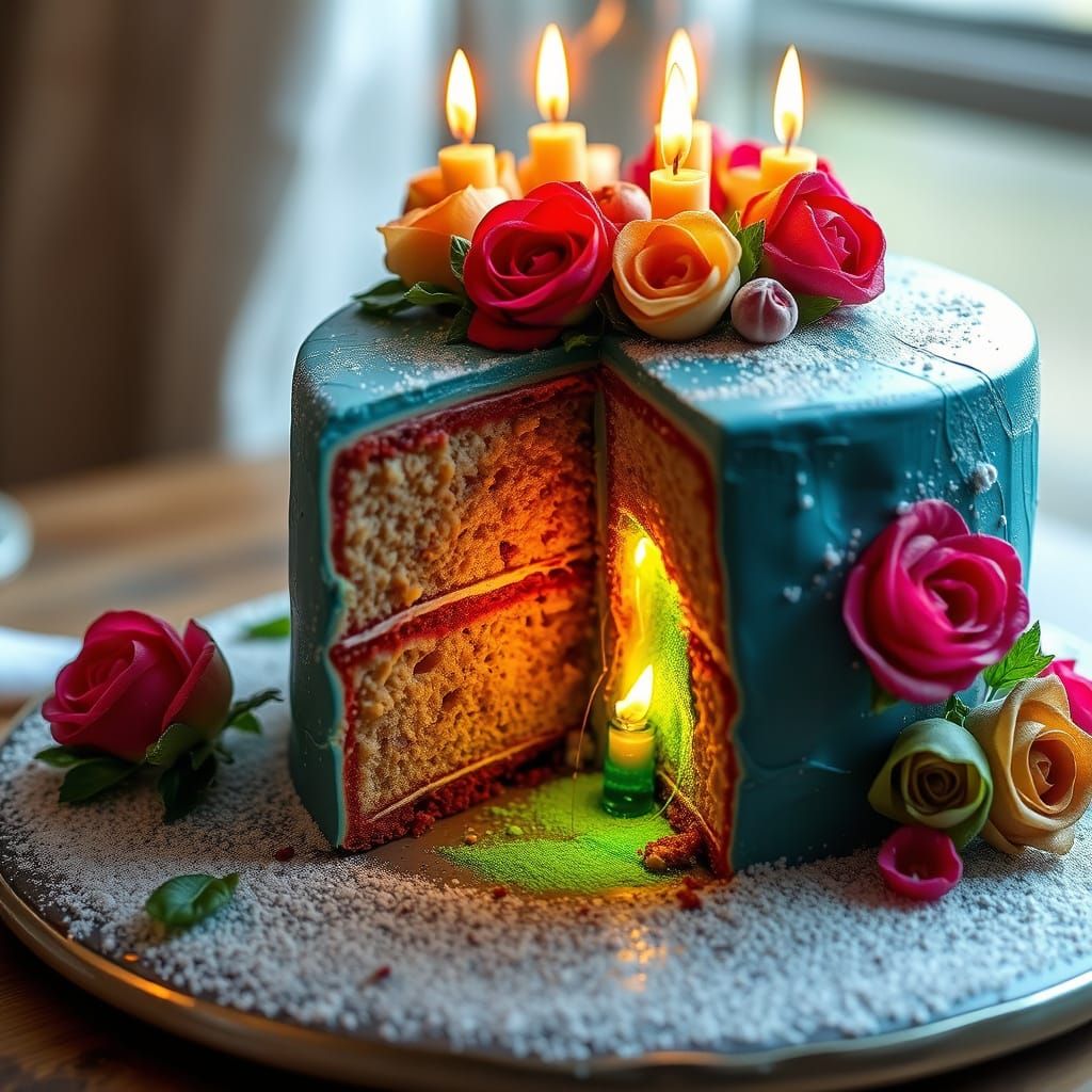 Magical Cake Illusion