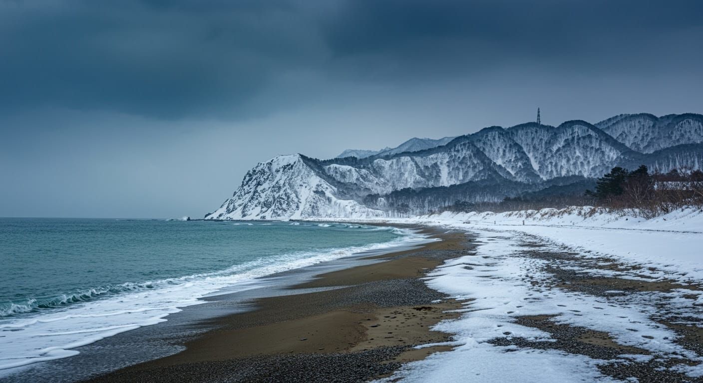 Where snow, sand, and sea converge