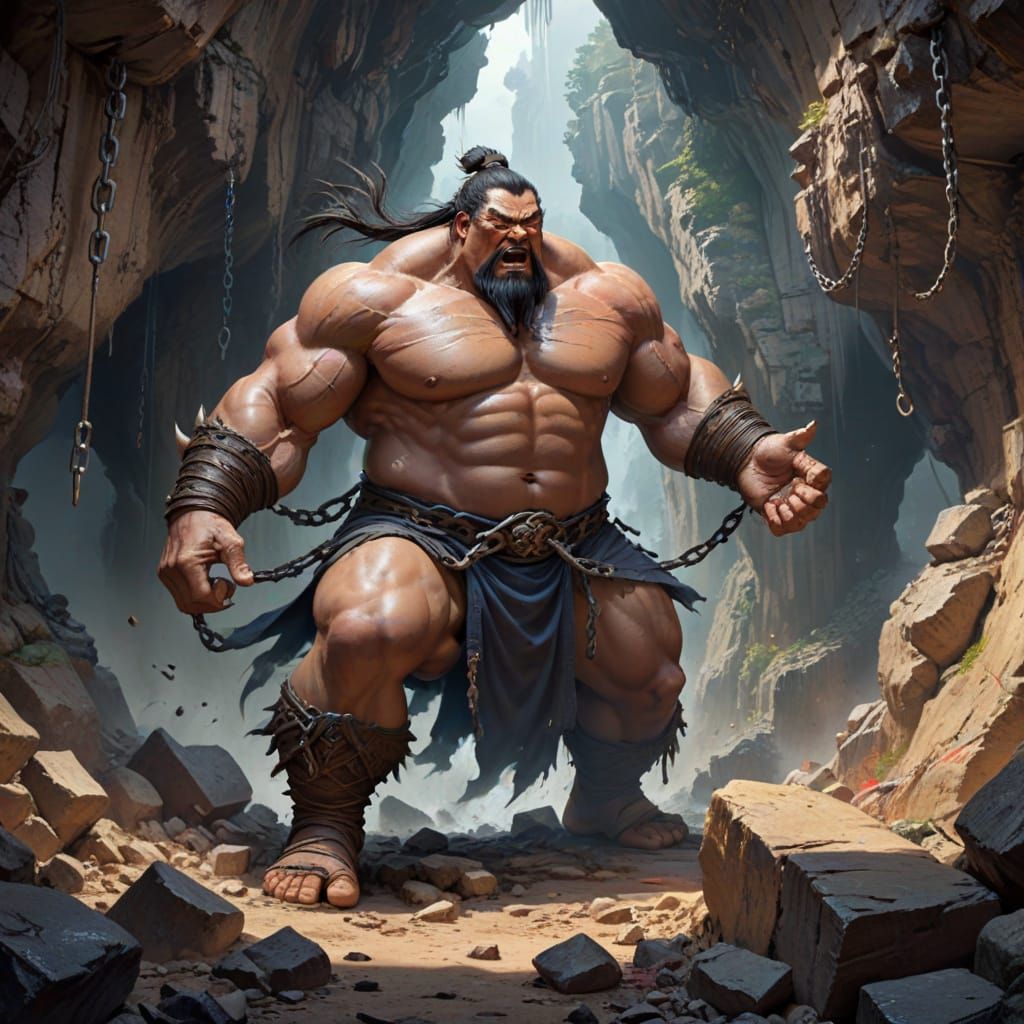 Earth God's Tormented Form