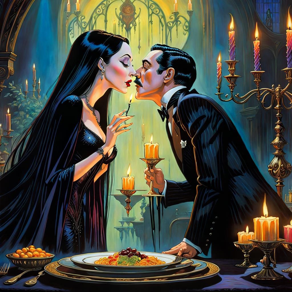 Addams Family Date Night --