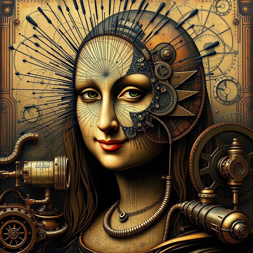 Fractured Enigma in Steam-Powered Frame