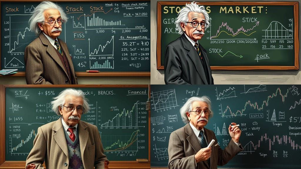 Einstein Teaches Stock Market Concepts