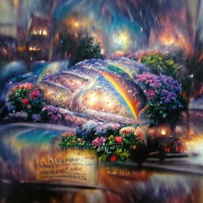 Rainbow Light Illuminates Sacred Space
