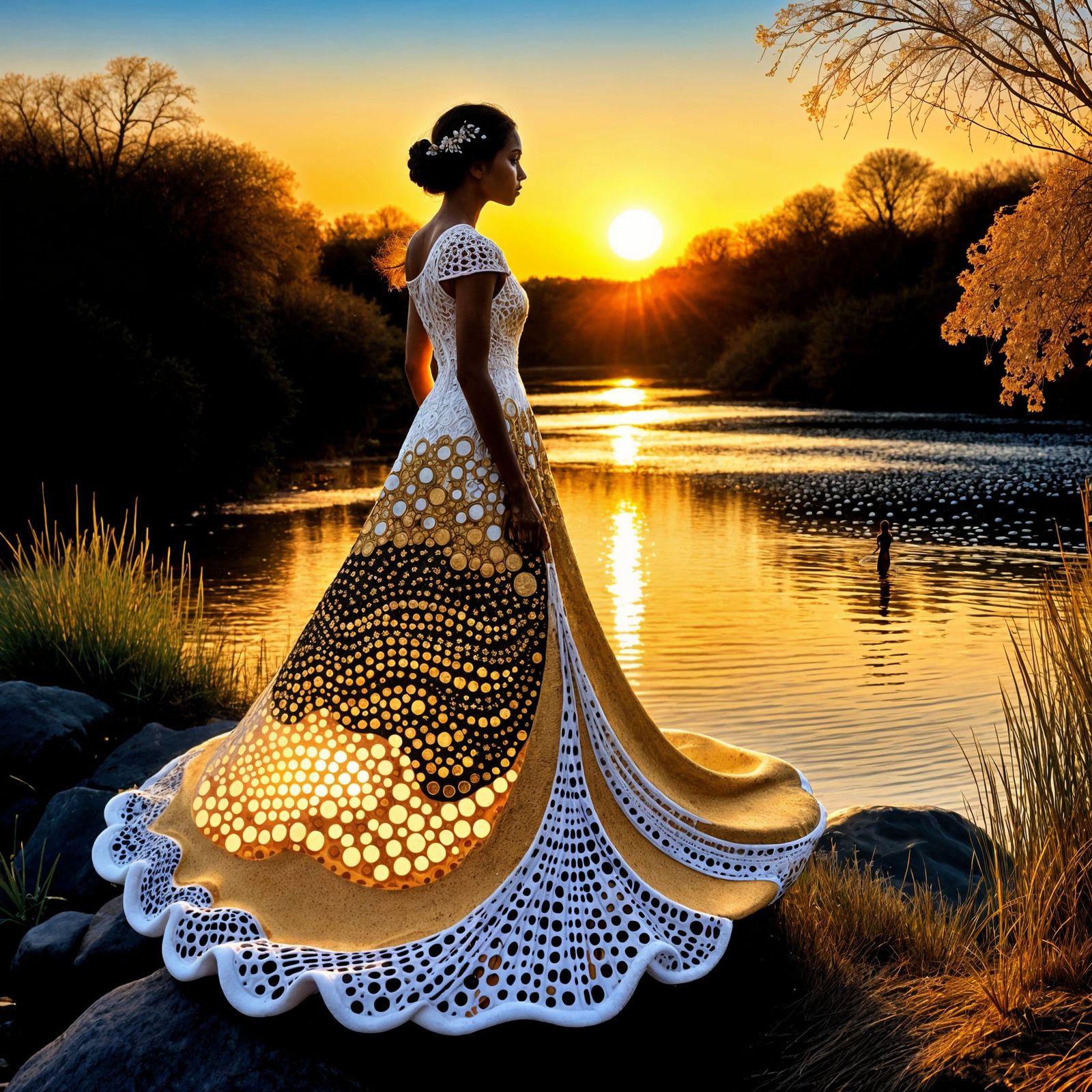 Dot by dot cubic Pointalism FOAM ART ZENTANGLE ART :: Pointa...