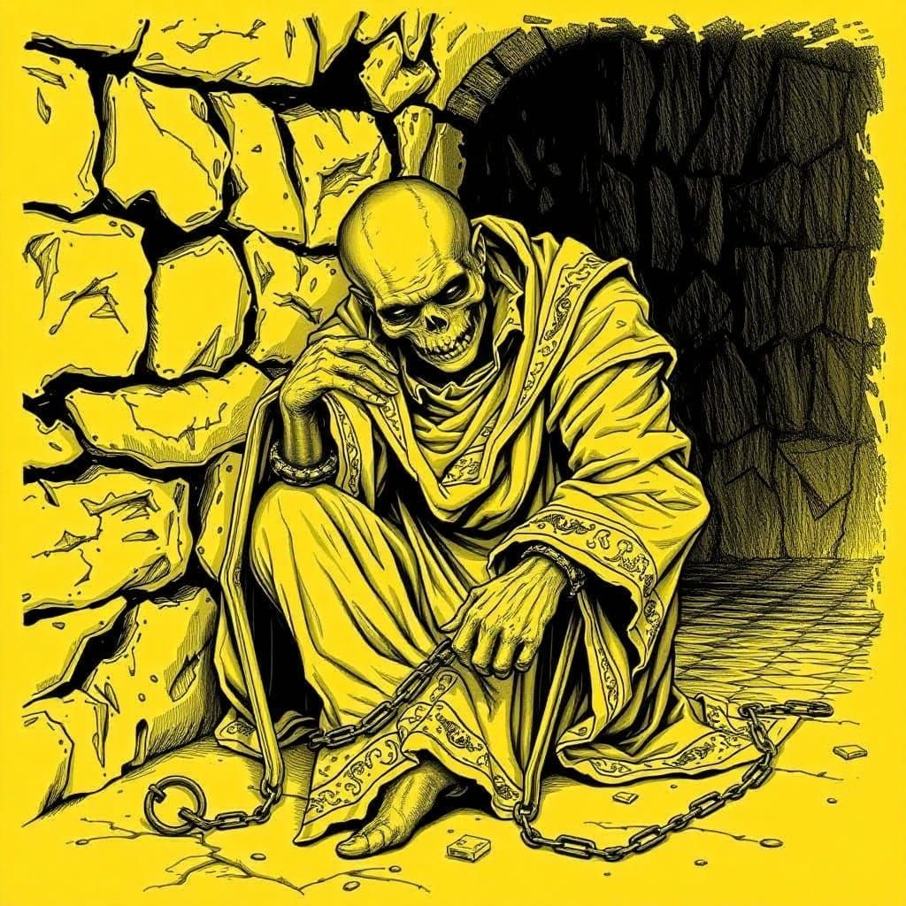 Bound Lich in Yellow