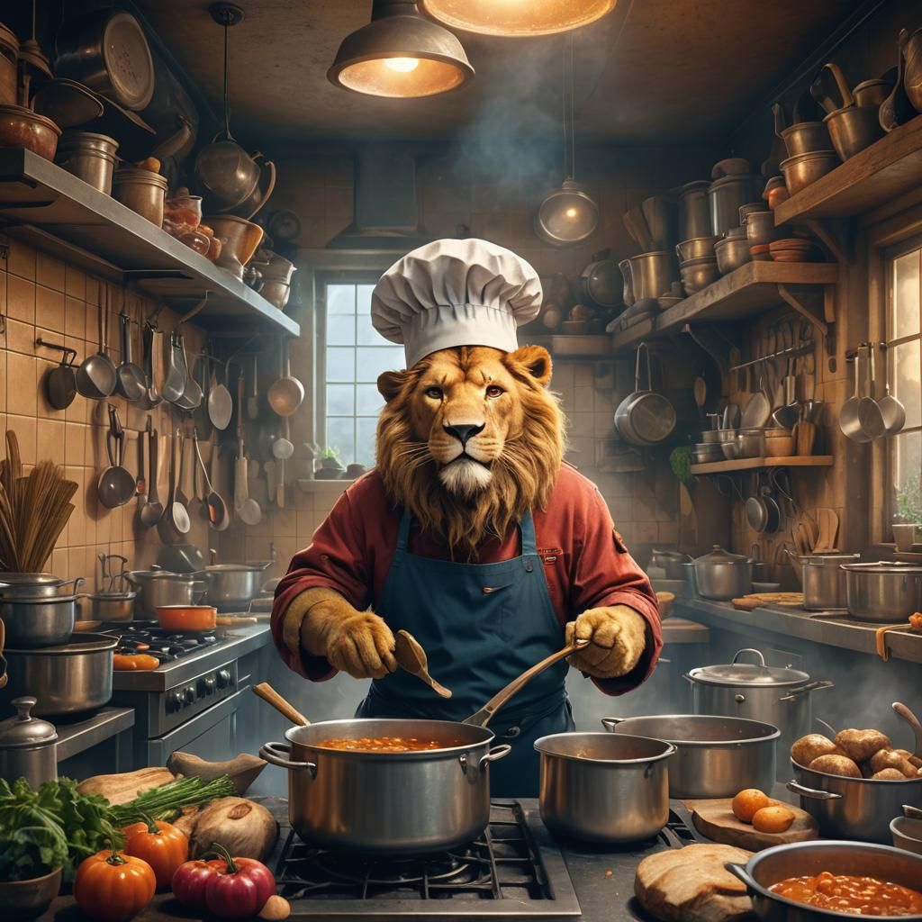 Lion chef
