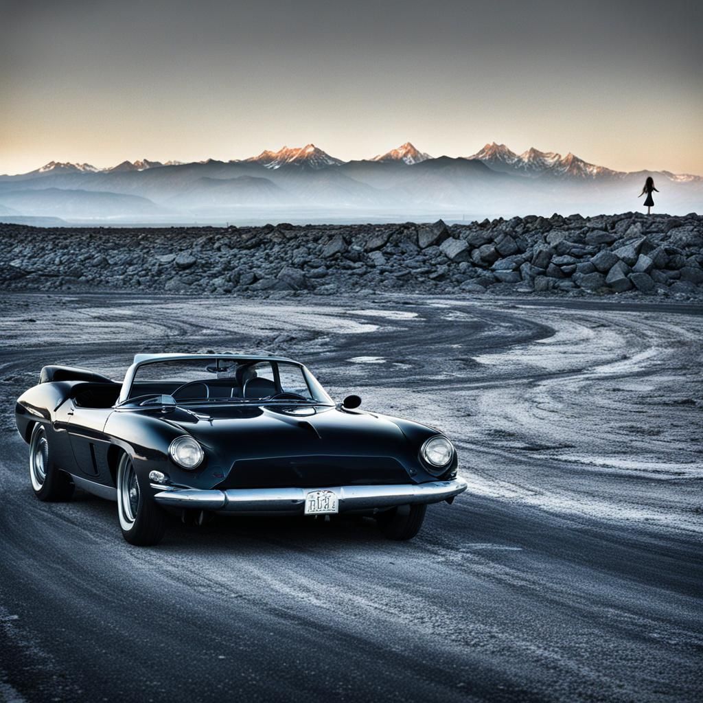 Abstract AI Art with Swirling Gradients and Patterns