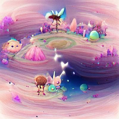 Enchanting Fairy Planet in Miniature