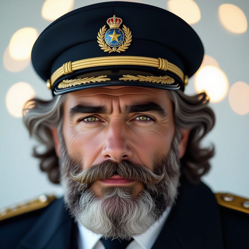 Captain Nemo Portrait in Professional Studio Lighting