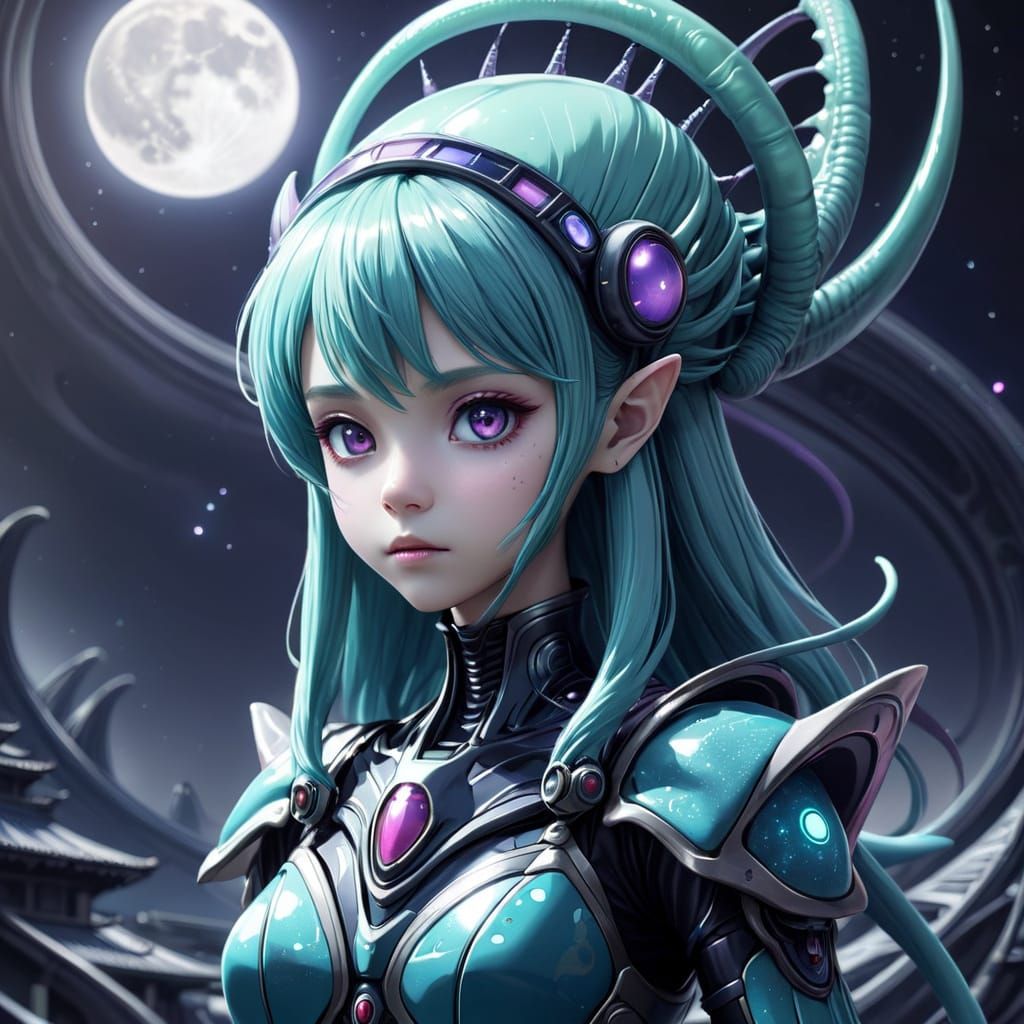 Anime Alien Princess...