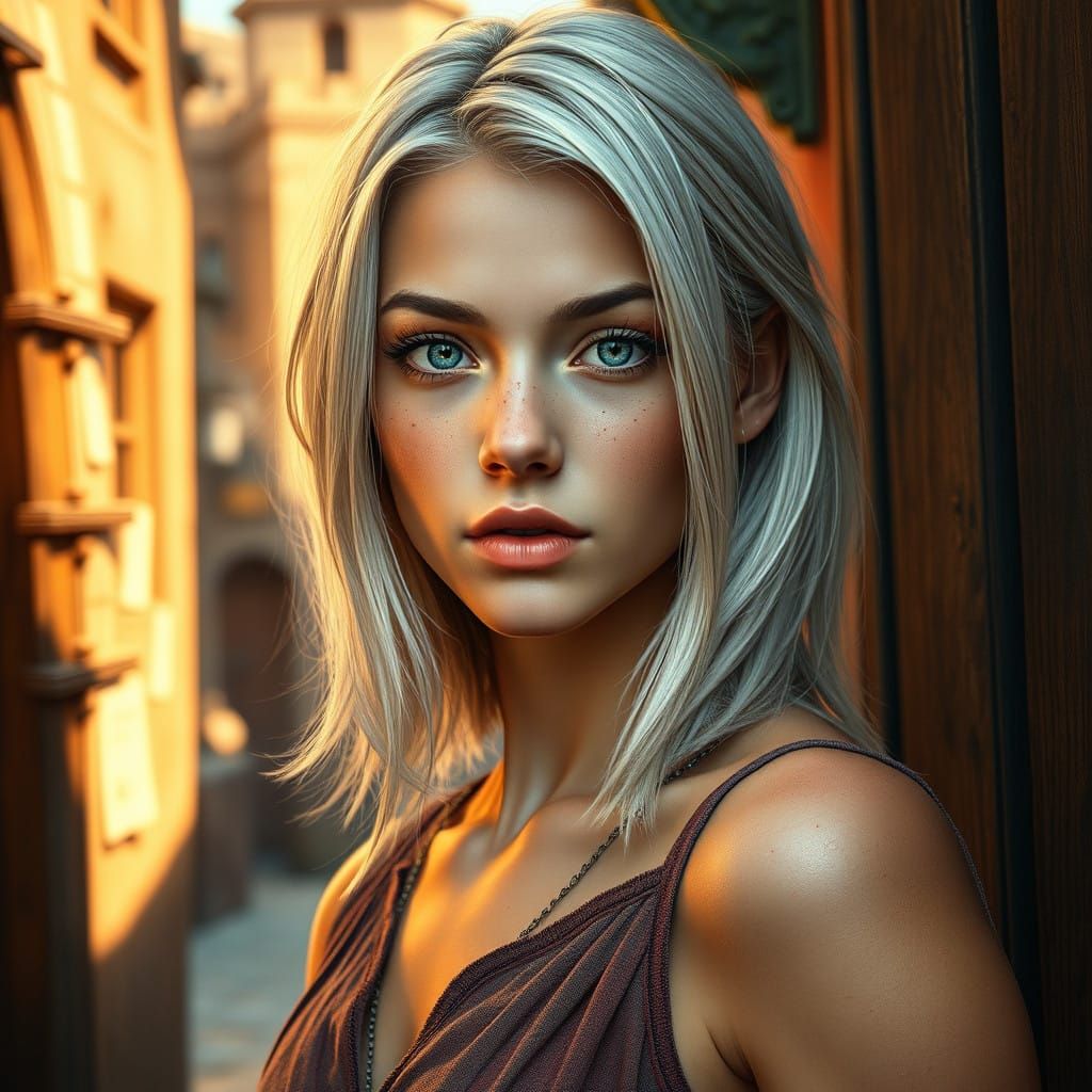 Ethereal Beauty in Vibrant Old Town