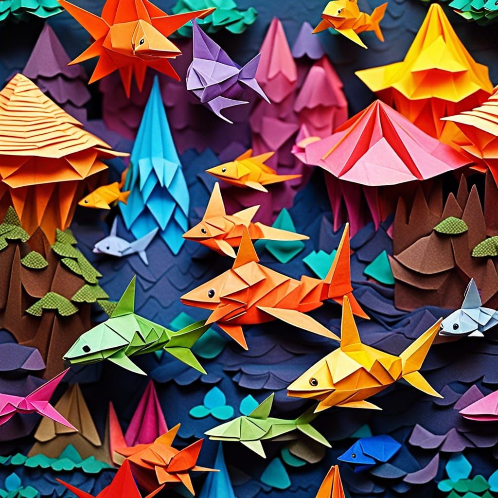 Origami Water World